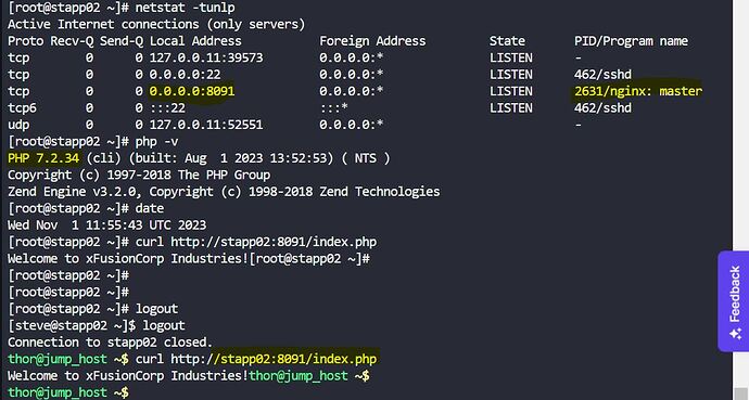 Configure Nginx Php Fpm Using Unix Sock Still Issue Kodekloud