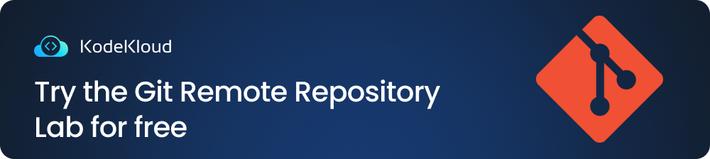 Experience our Git Remote Repository Lab for free