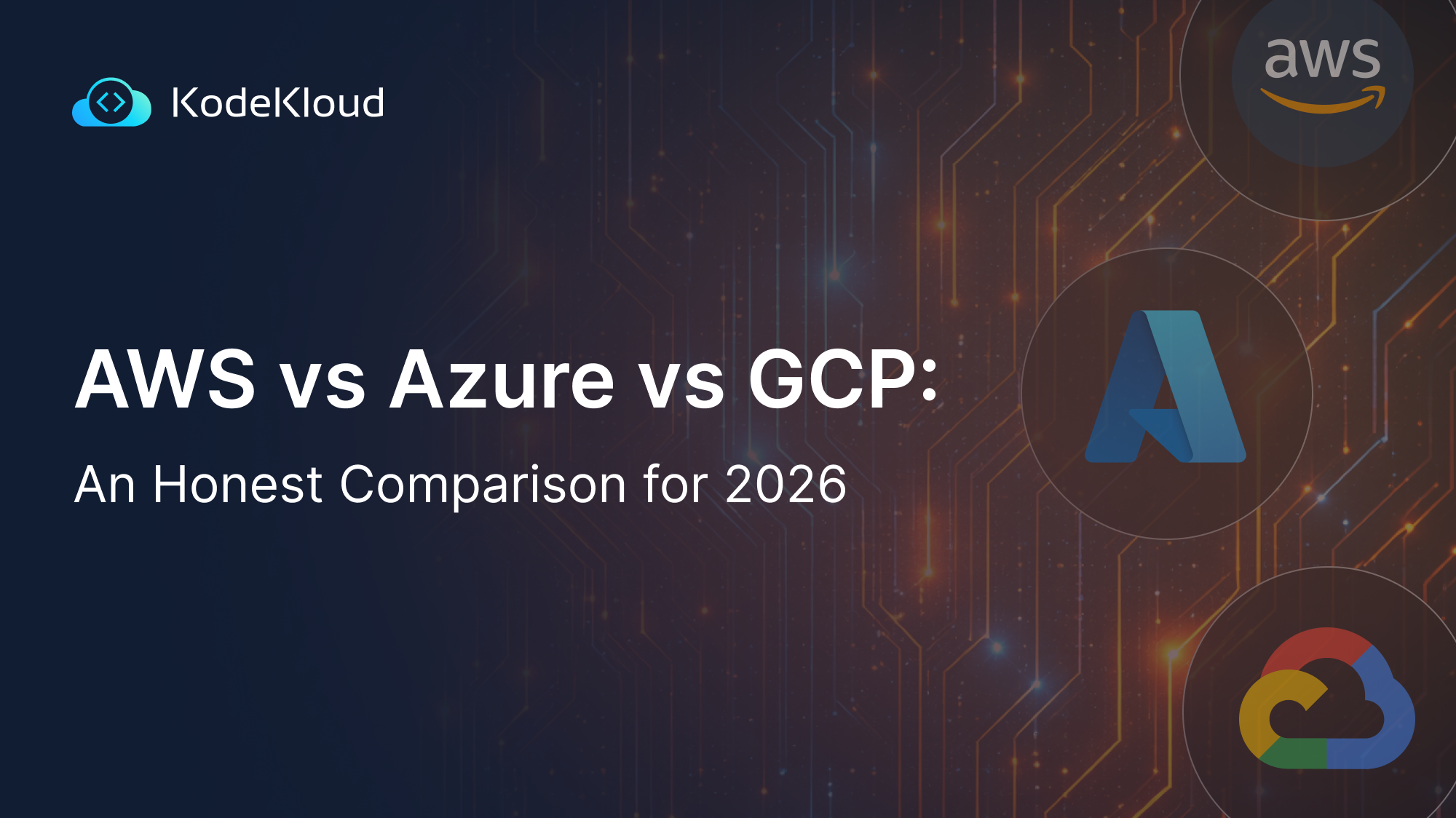 AWS vs Azure vs GCP: An Honest Comparison for 2026