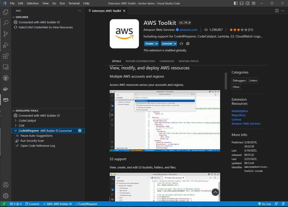 AWS CodeWhisperer Beginner's Guide to Cloud Development with AWS