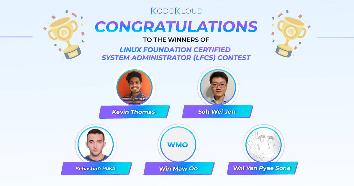 LFCS contest winners