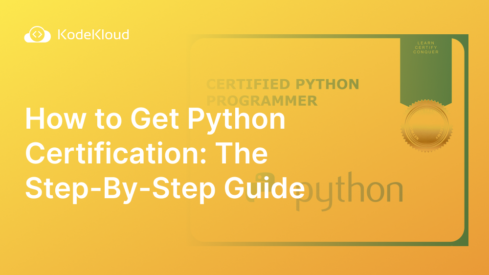 How To Get Python Certification Step by Step Guide 