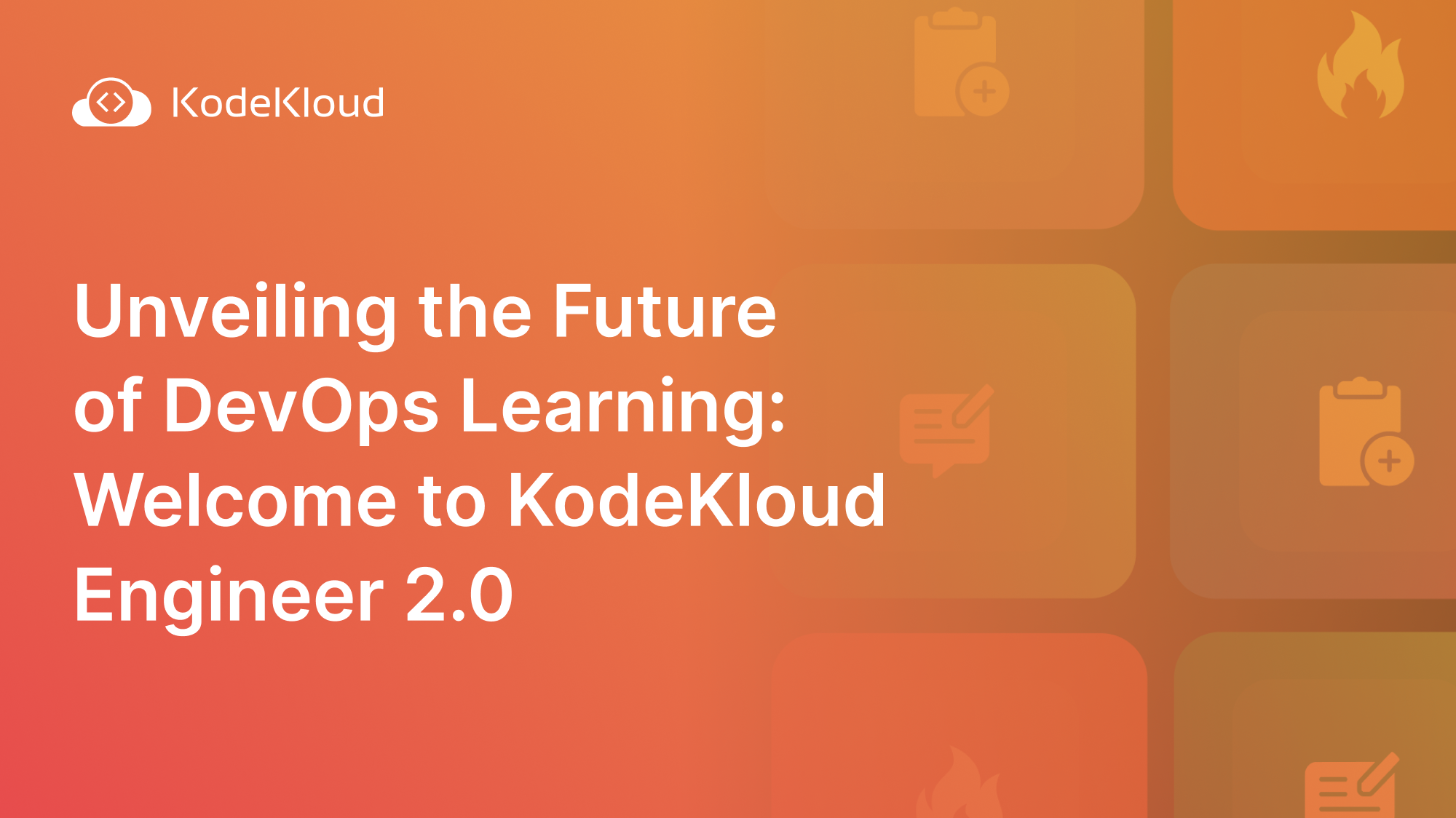 Unveiling the Future of DevOps Learning: Welcome to KodeKloud Engineer 2.0