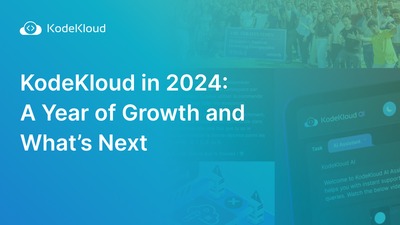 KodeKloud 2024: Major Milestones, New Courses, and Future Plans
