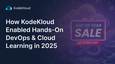 How KodeKloud Enabled Hands-On DevOps, Cloud & AI Learning in 2025