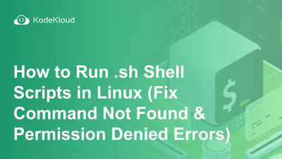 How to Run .sh Shell Scripts in Linux (Fix Command Not Found & Permission Denied Errors)