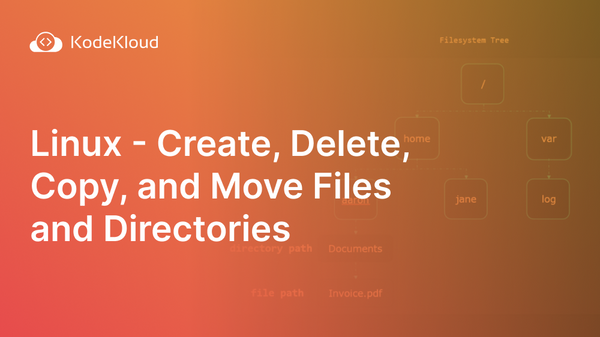 Linux - Create, Delete, Copy, and Move Files and Directories
