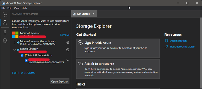 How to Install and Set Up Azure Storage Explorer