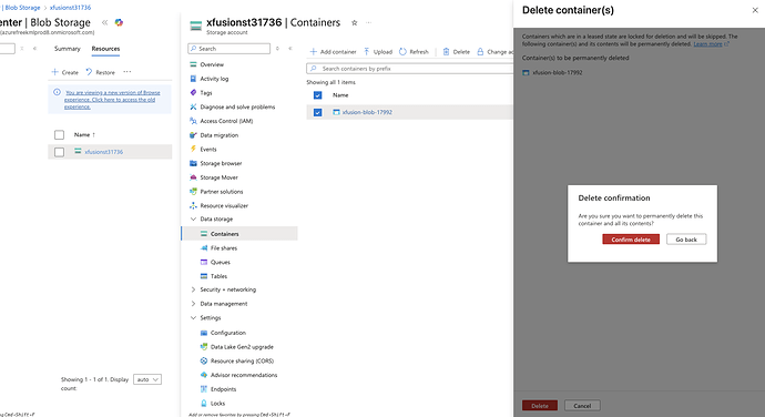 Day 20- Backup and Delete Azure Storage Blob Container Azure