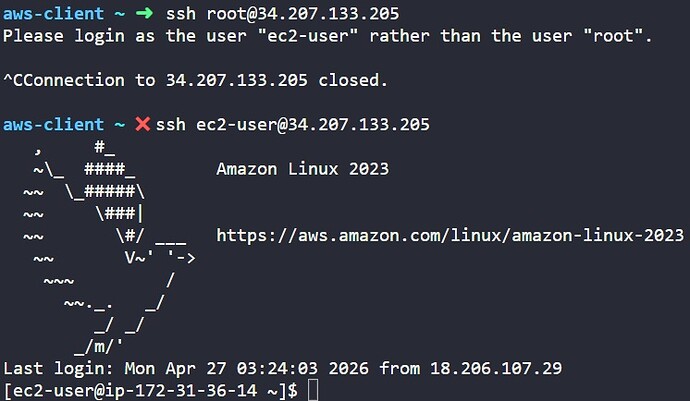 100DaysAWS-Day22--unable to proceed due to root login issue