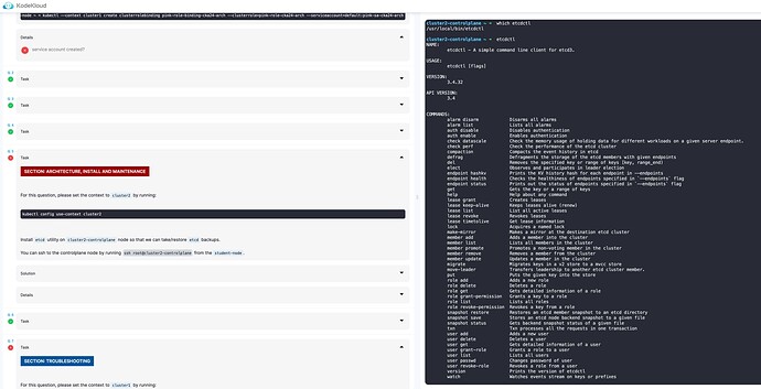 etcdctl installed but the test fails me -