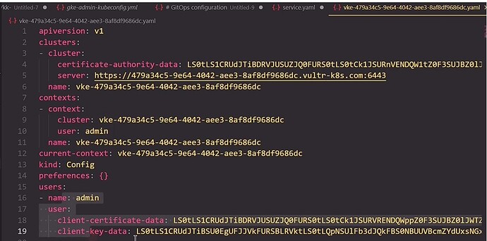 kubeconfig