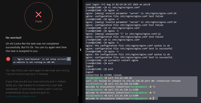nginx error