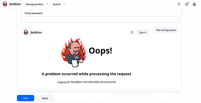 error