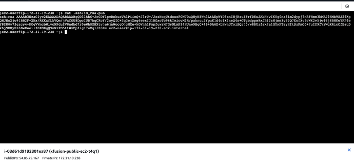 ec2user pubkey
