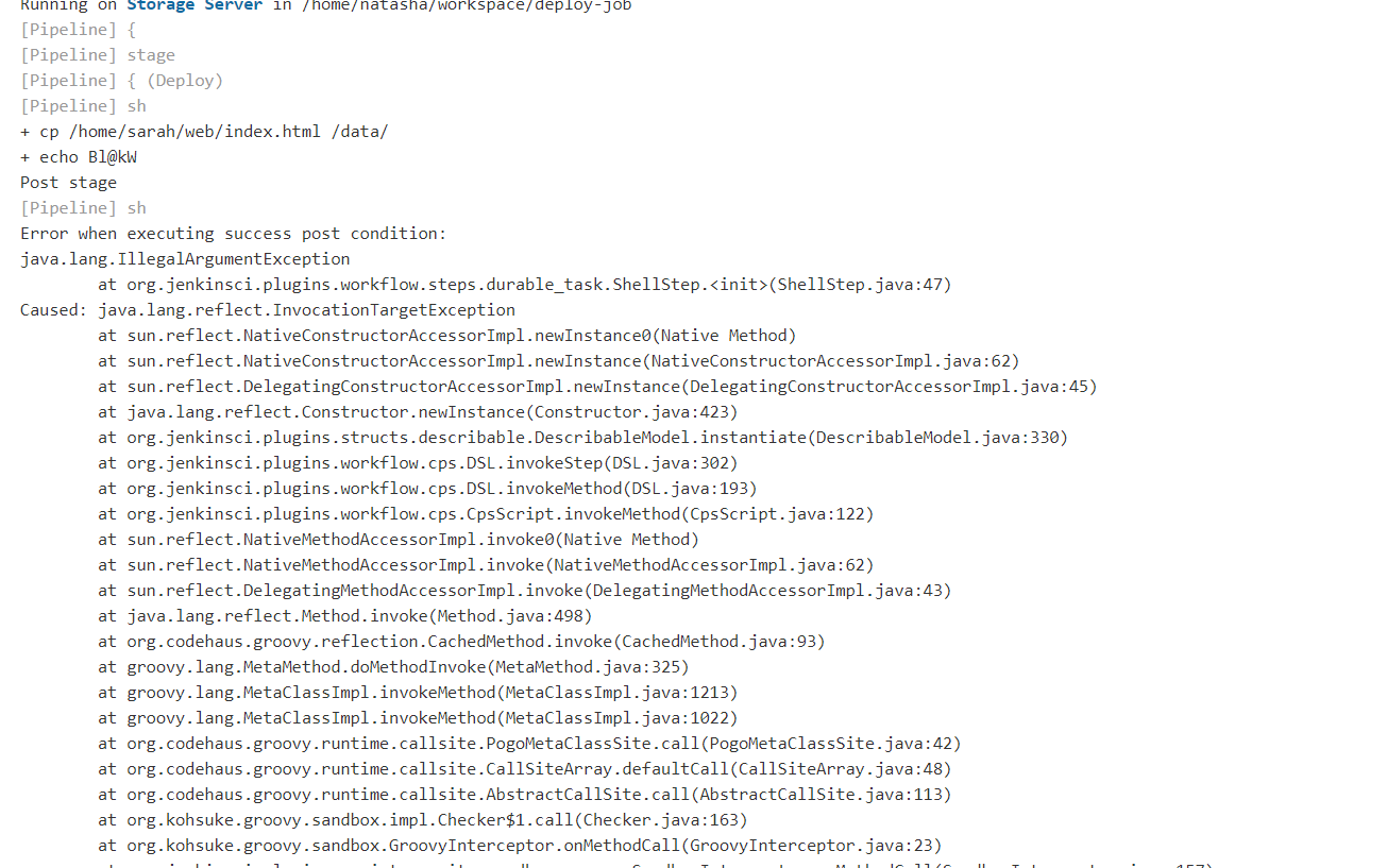 Jenkins Multistage Pipeline failed 11 By Nithyaks KodeKloud 