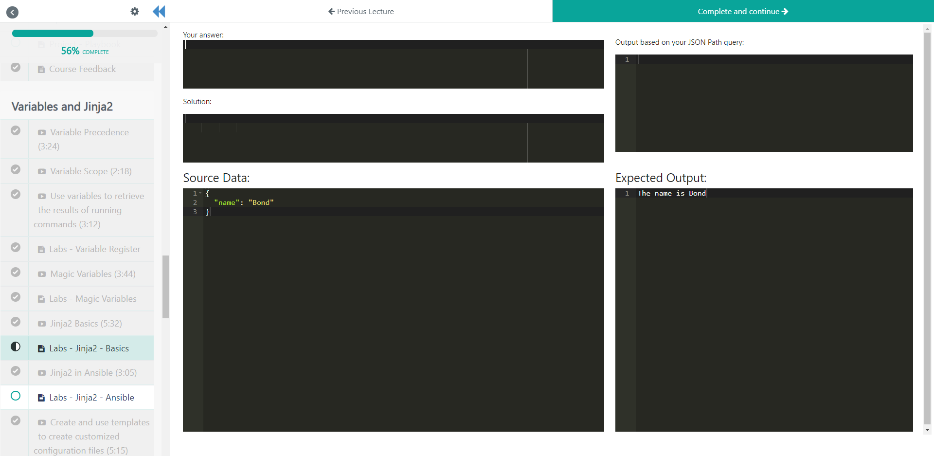 Ansible Cert Course Jinja2 Basic Lab NOT Working Ansible KodeKloud DevOps Learning Community