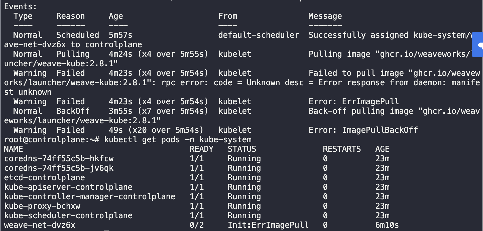 Deploy Weave NETWORKING, PRACTICE TEST DEPLOY NETWORK SOLUTION