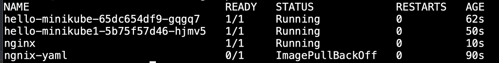 Failed to create ngnix pod using yaml file in minikube - Kubernetes ...