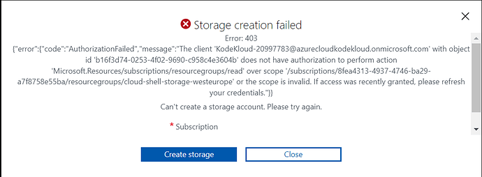 AzureIssue